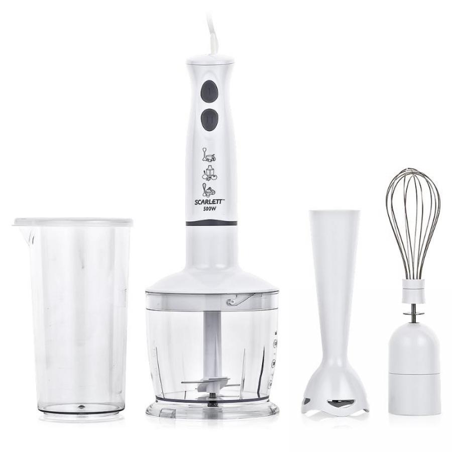 Блендер погружной Scarlett SC-HB42F14, Белый
Блендер погружной Scarlett SC-HB42F14, Белый