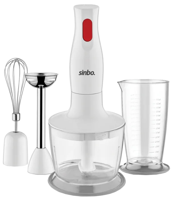 Блендер погружной Sinbo SHB 3147 400Вт белый
Блендер погружной Sinbo SHB 3147 400Вт белый