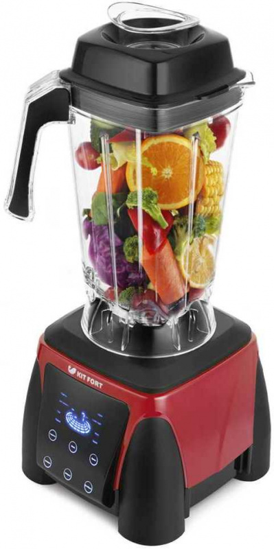 Блендер стационарный Kitfort КТ-1361-1 красный
Блендер стационарный Kitfort КТ-1361-1 красный