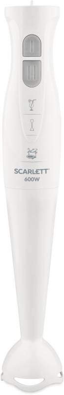 Блендер погружной Scarlett SC-HB42S10 белый
Блендер погружной Scarlett SC-HB42S10 белый