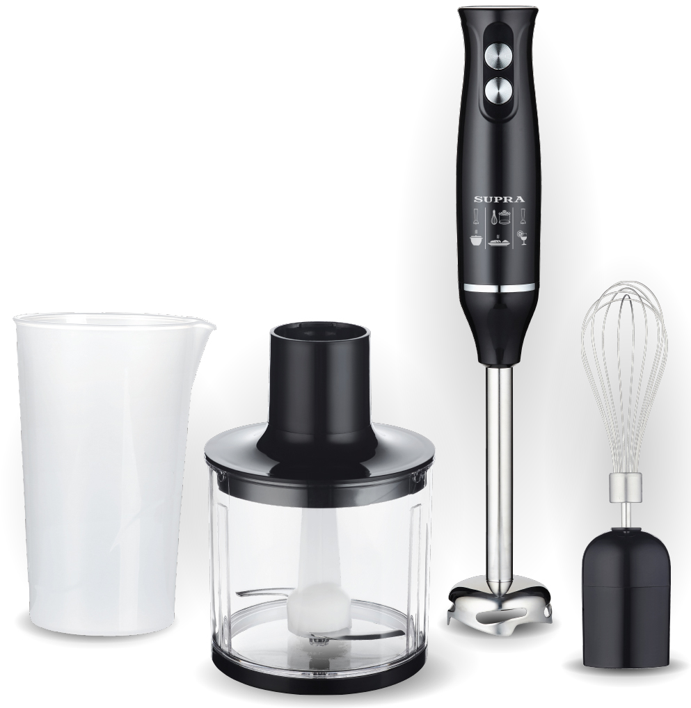 Блендер погружной Supra HBS-1037SS, Черный
Блендер погружной Supra HBS-1037SS, Черный