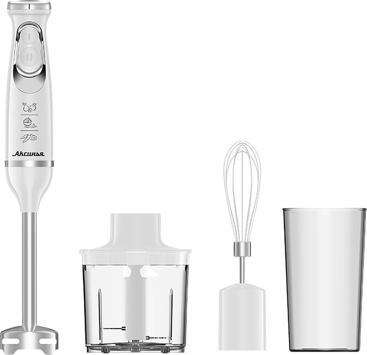 Блендер погружной Аксинья КС-308В White
Блендер погружной Аксинья КС-308В White