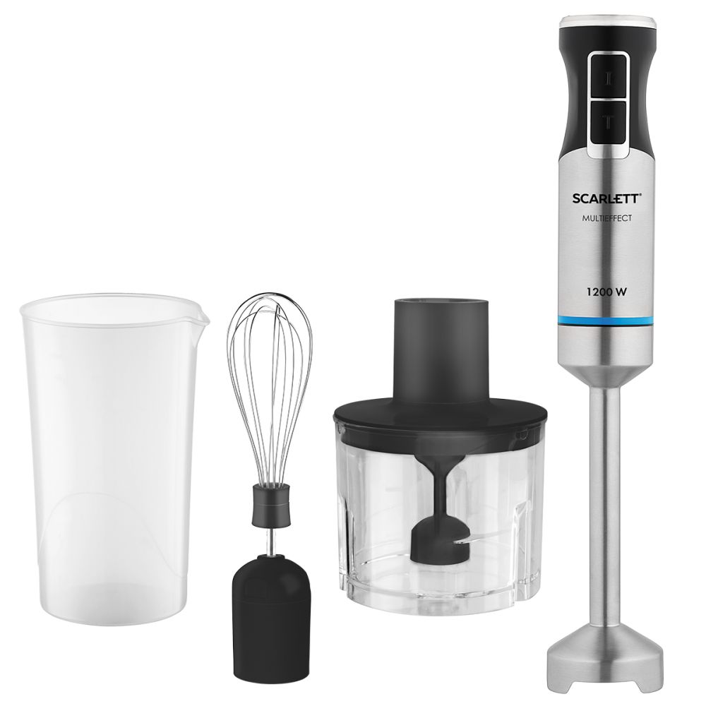 Блендер погружной Scarlett SC-HB42F53 Black-Steel
Блендер погружной Scarlett SC-HB42F53 Black-Steel