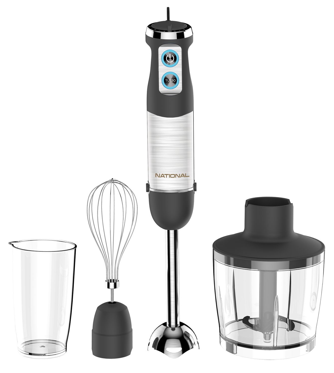 Блендер погружной National NK-HB1235 Black-Chrome, Черный
Блендер погружной National NK-HB1235 Black-Chrome, Черный