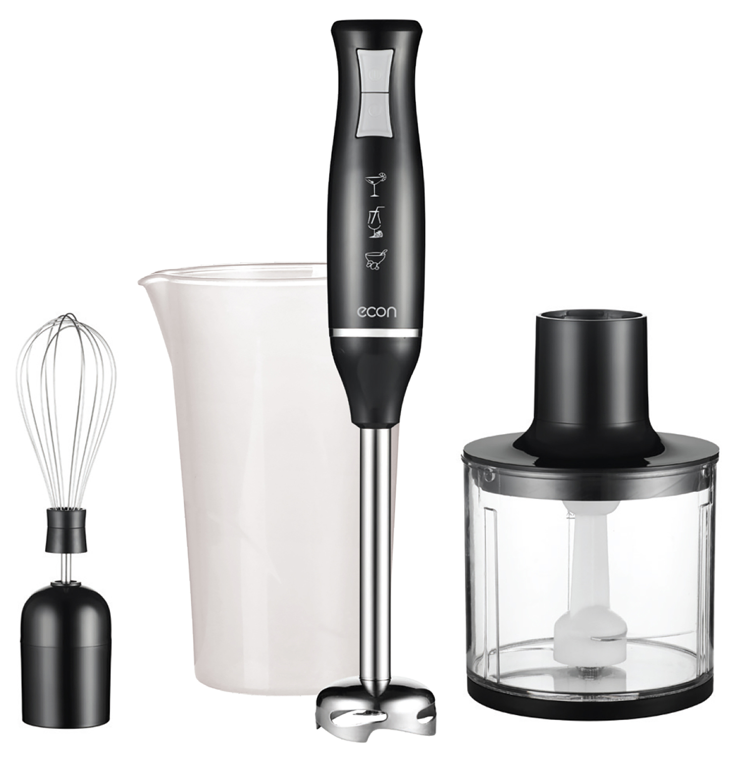 Блендер погружной Econ ECO-431HB Black-Grey, Черный
Блендер погружной Econ ECO-431HB Black-Grey, Черный