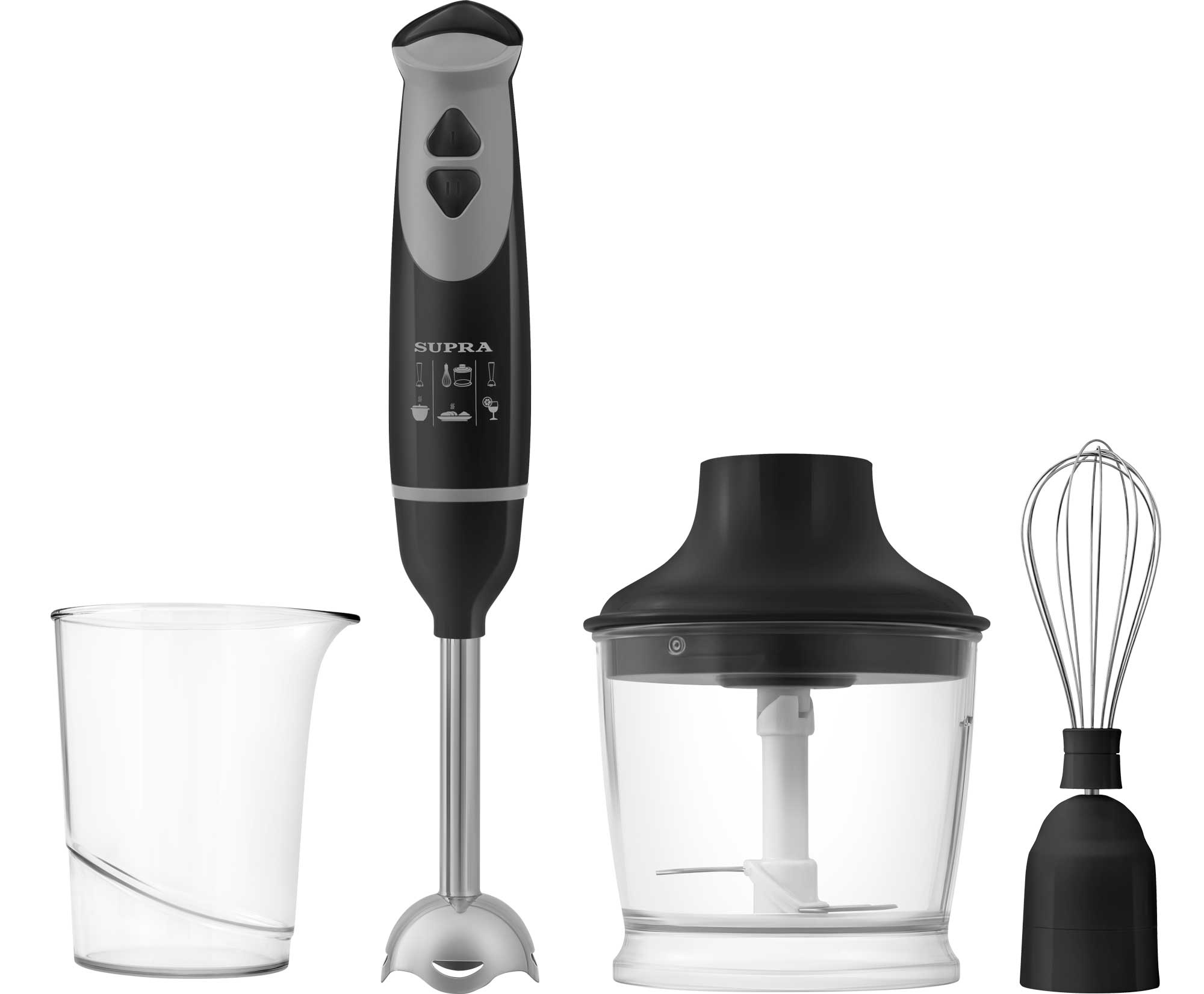 Блендер погружной Supra HBS-837SS черный
Блендер погружной Supra HBS-837SS черный