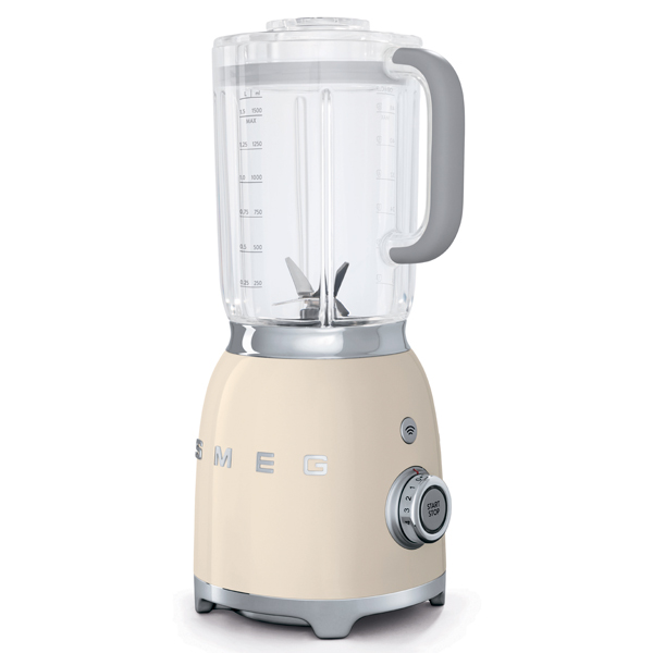 Блендер стационарный Smeg BLF01CREU Стиль 50-х г.г., блендер, кремовый, Бежевый
Блендер стационарный Smeg BLF01CREU Стиль 50-х г.г., блендер, кремовый, Бежевый