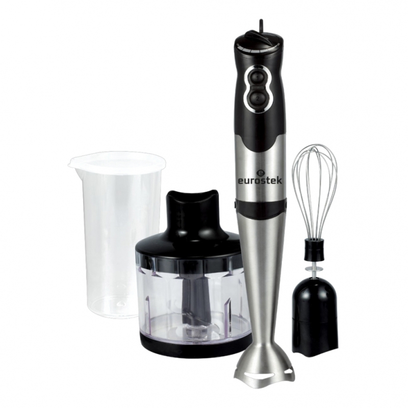 Блендер погружной Eurostek EHB-603S, Черный
Блендер погружной Eurostek EHB-603S, Черный