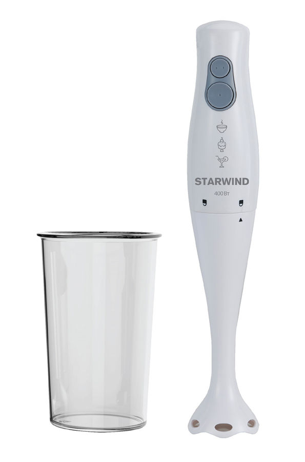 Блендер погружной Starwind SBP1124 400Вт белый
Блендер погружной Starwind SBP1124 400Вт белый