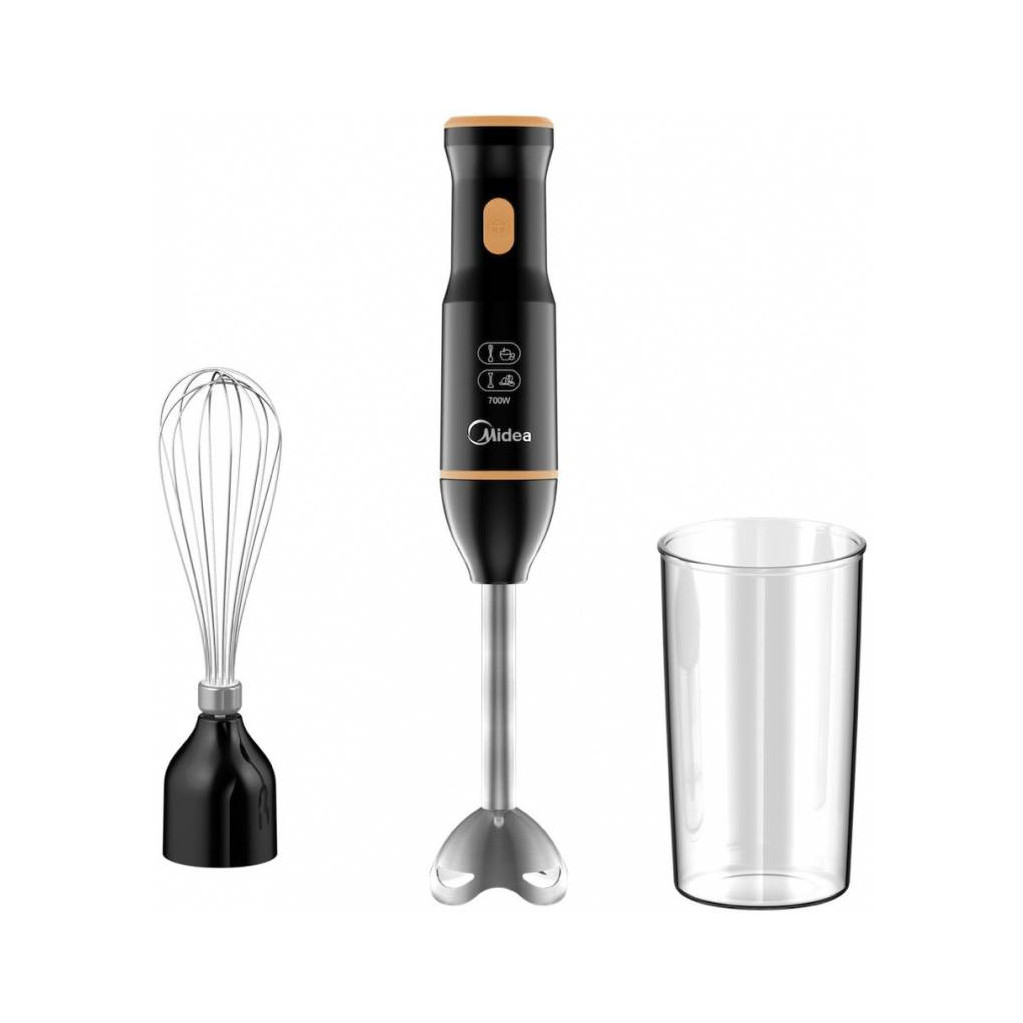 Блендер погружной Midea MC-BL202 700Вт черный/желтый
Блендер погружной Midea MC-BL202 700Вт черный/желтый