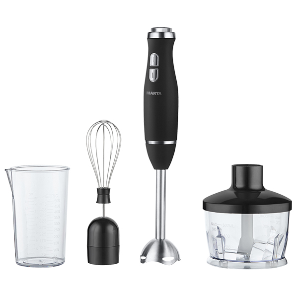 Блендер погружной Marta MT-1564 черный жемчуг
Блендер погружной Marta MT-1564 черный жемчуг