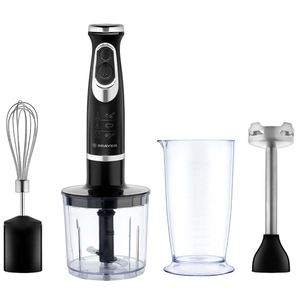 Блендер погружной Brayer BR1240, Черный
Блендер погружной Brayer BR1240, Черный