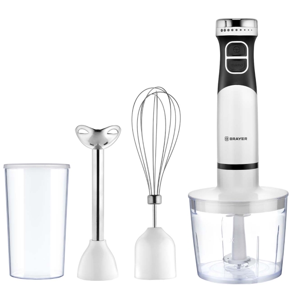 Блендер погружной Brayer BR1242, Белый
Блендер погружной Brayer BR1242, Белый