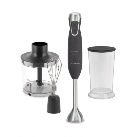 Блендер погружной Polaris PHB 1384 Silent серый, Черный
Блендер погружной Polaris PHB 1384 Silent серый, Черный