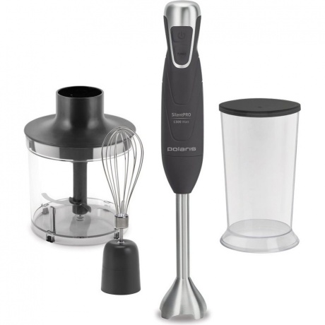 Блендер погружной Polaris PHB 1384 Silent серый
Блендер погружной Polaris PHB 1384 Silent серый