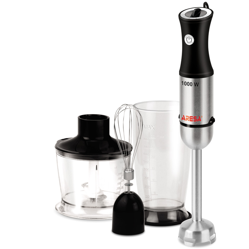 Блендер погружной Aresa AR-1111, Серебристый
Блендер погружной Aresa AR-1111, Серебристый