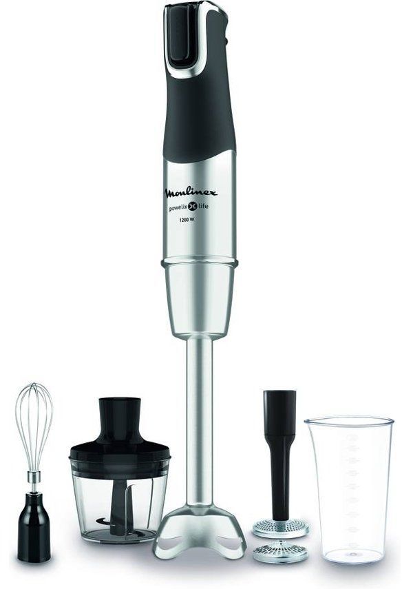 Блендер погружной Moulinex Infinyforce Pro DD95HD10 черный/серебристый
Блендер погружной Moulinex Infinyforce Pro DD95HD10 черный/серебристый