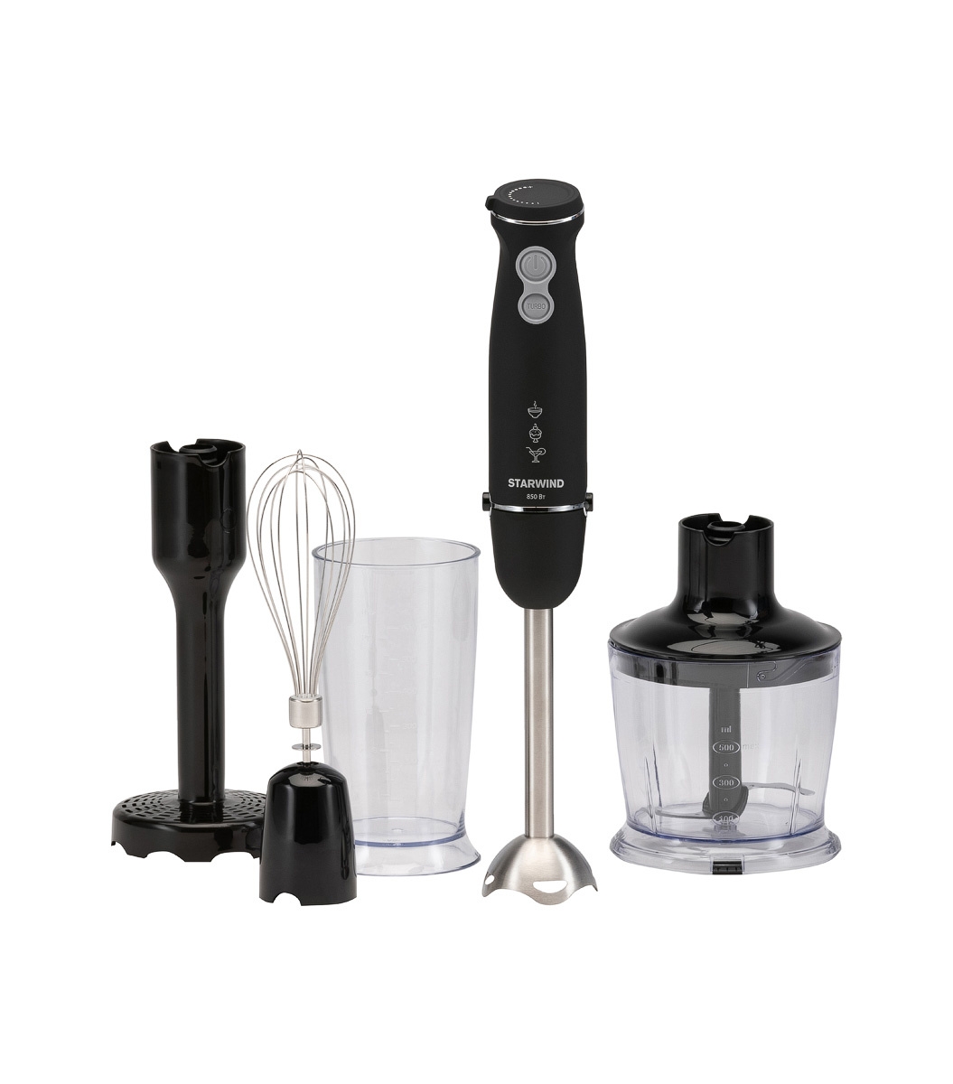 Блендер погружной Starwind SBP2236 черный 
Блендер погружной Starwind SBP2236 черный