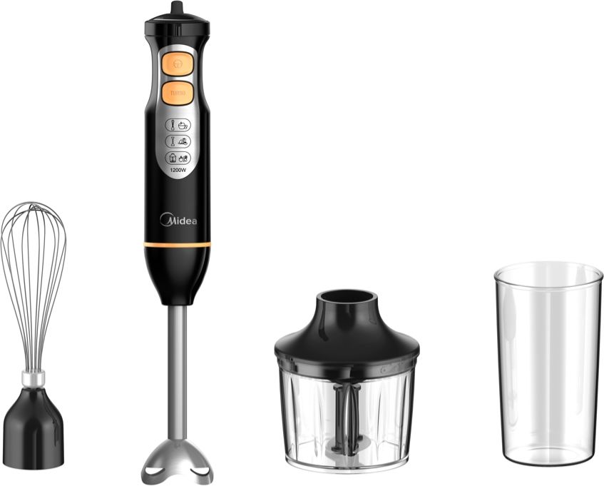 Блендер погружной Midea MC-BL401, Черный
Блендер погружной Midea MC-BL401, Черный