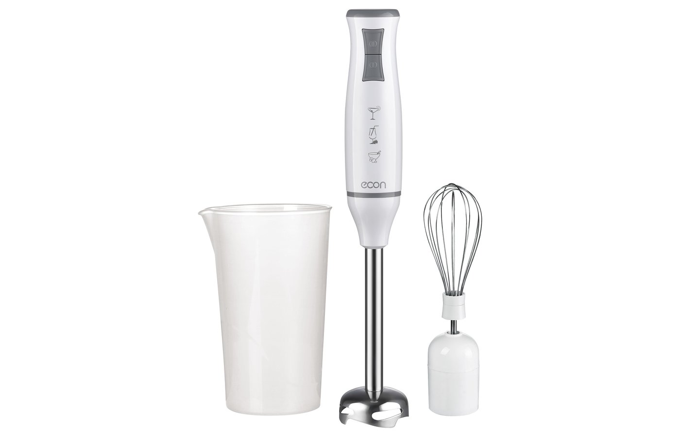 Блендер погружной Econ ECO-335HB, Белый
Блендер погружной Econ ECO-335HB, Белый