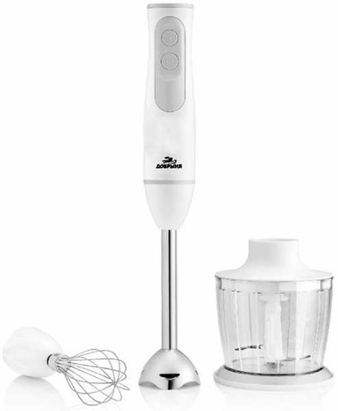 Блендер Добрыня DO-2320, Белый
Блендер Добрыня DO-2320, Белый