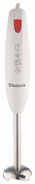 Блендер Sakura SA-6224WR, Белый
Блендер Sakura SA-6224WR, Белый