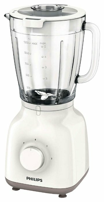 Блендер стационарный Philips HR2105, Белый 
Блендер стационарный Philips HR2105, Белый