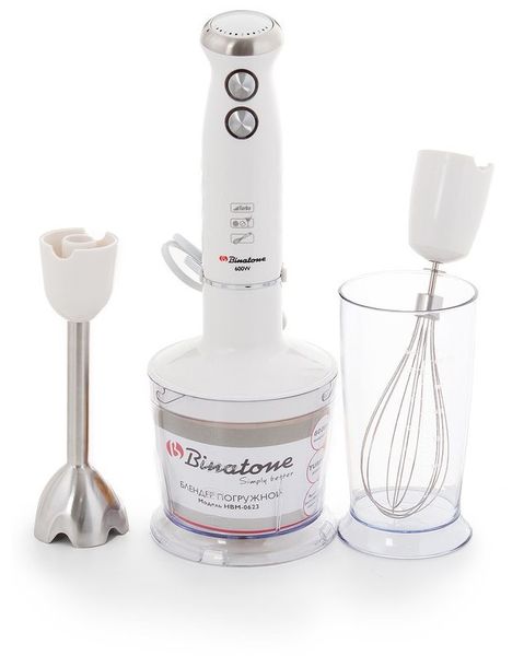 Блендер Binatone HBM-0623, Белый
Блендер Binatone HBM-0623, Белый