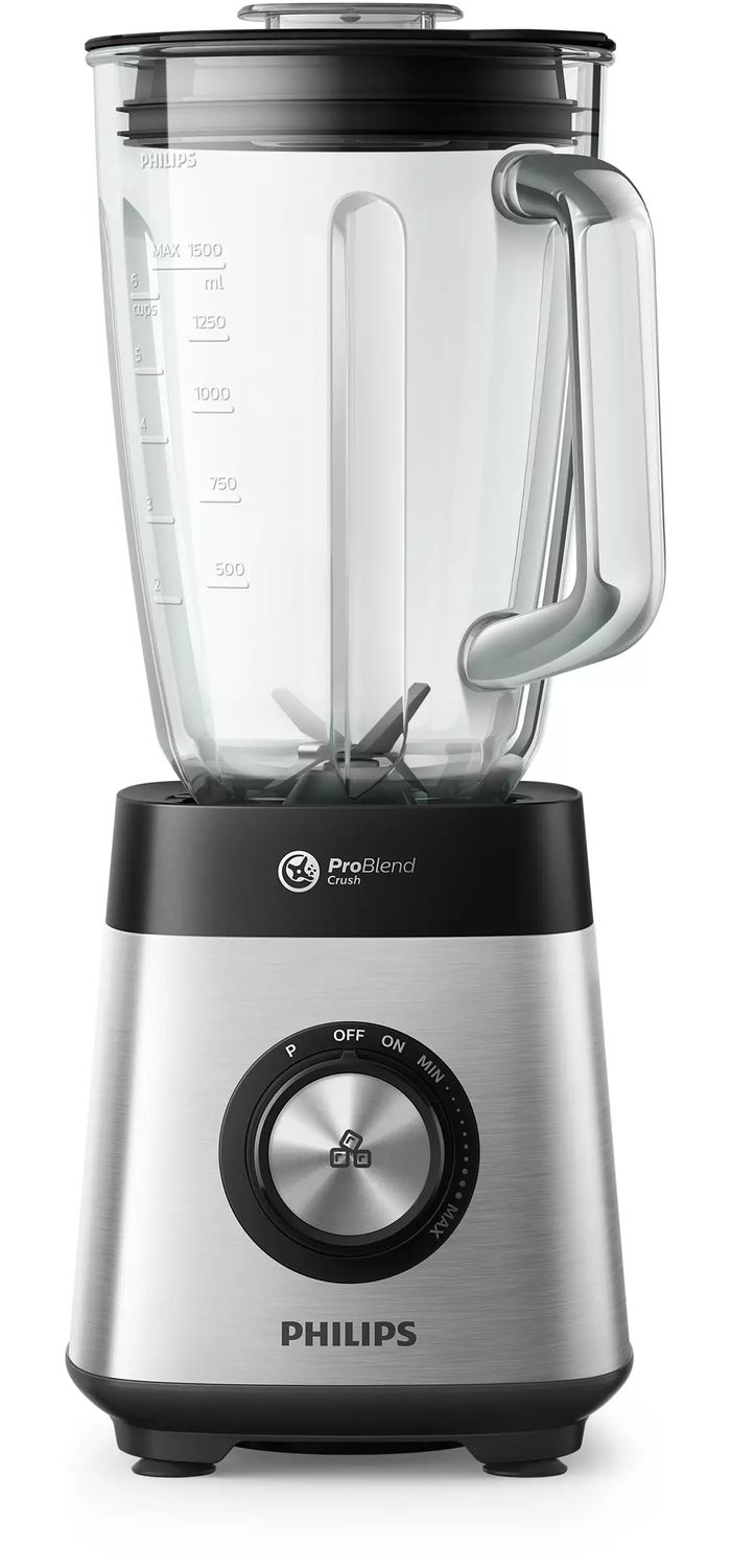 Блендер стационарный Philips HR3571, Серый металлик
Блендер стационарный Philips HR3571, Серый металлик