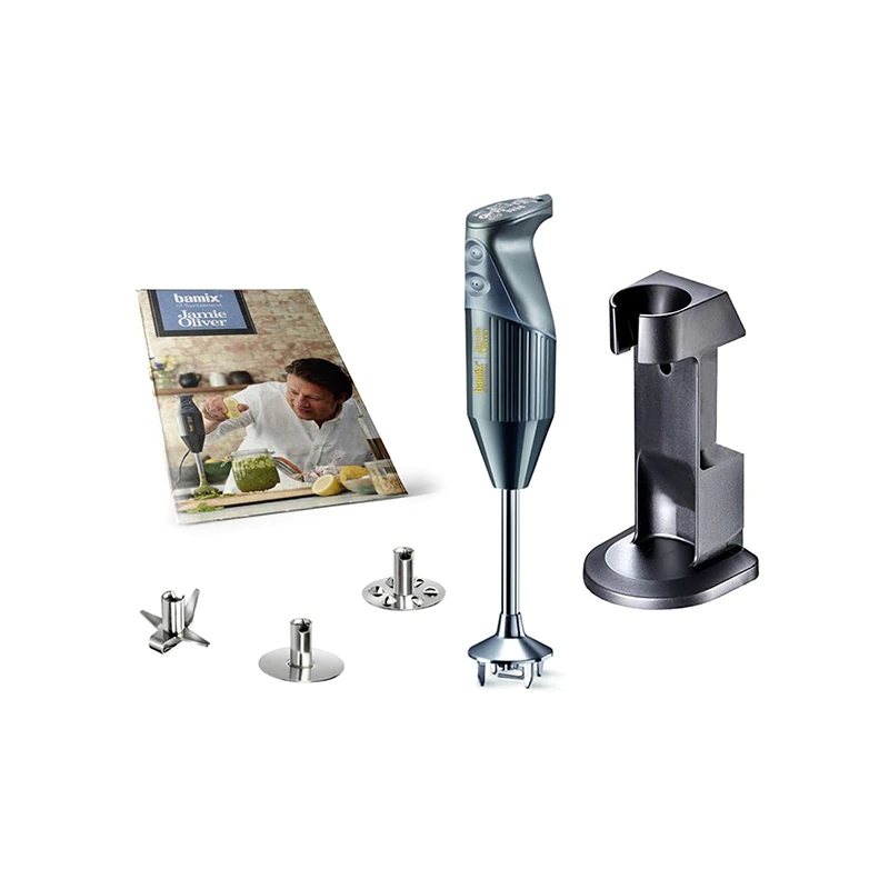 Блендер Bamix Mono M200 Jamie Oliver Antracite, Темно-серый
Блендер Bamix Mono M200 Jamie Oliver Antracite, Темно-серый