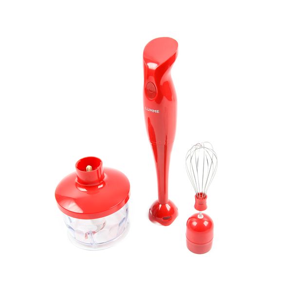 Блендер погружной Lumme LU-1839, Красный
Блендер погружной Lumme LU-1839, Красный