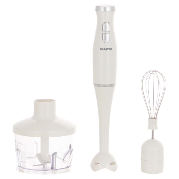 Блендер погружной Marta MT-1561 белый жемчуг
Блендер погружной Marta MT-1561 белый жемчуг