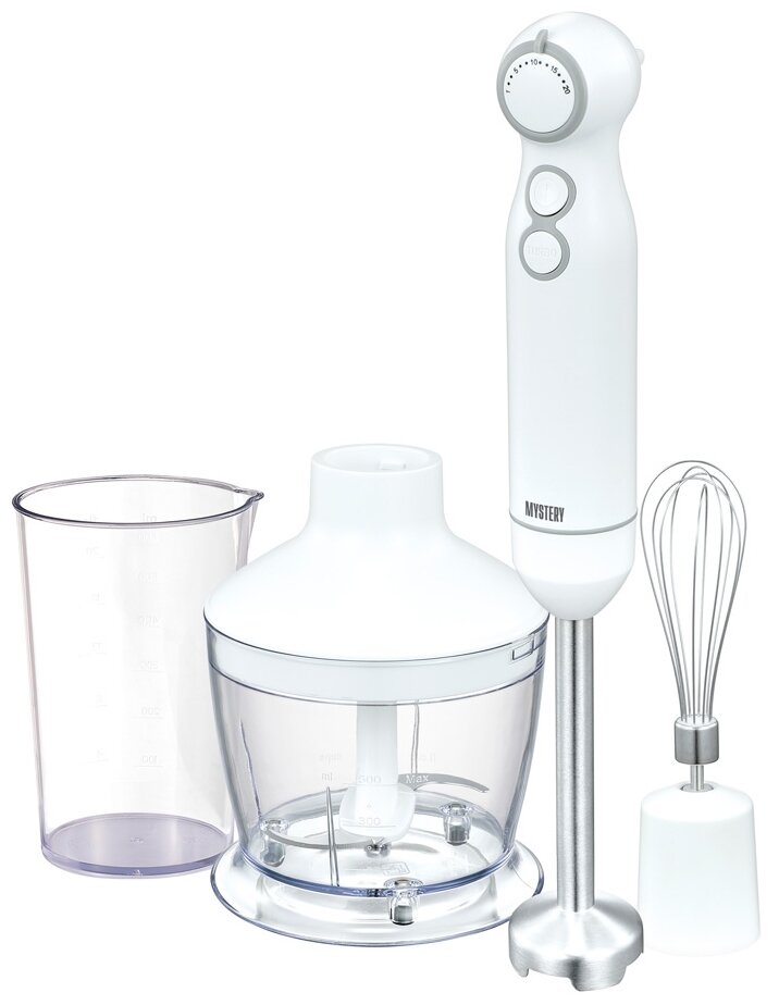 Блендер погружной Mystery MMC-1453, Белый
Блендер погружной Mystery MMC-1453, Белый