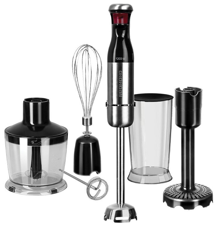 Блендер погружной Redmond RHB-2968, Черный
Блендер погружной Redmond RHB-2968, Черный