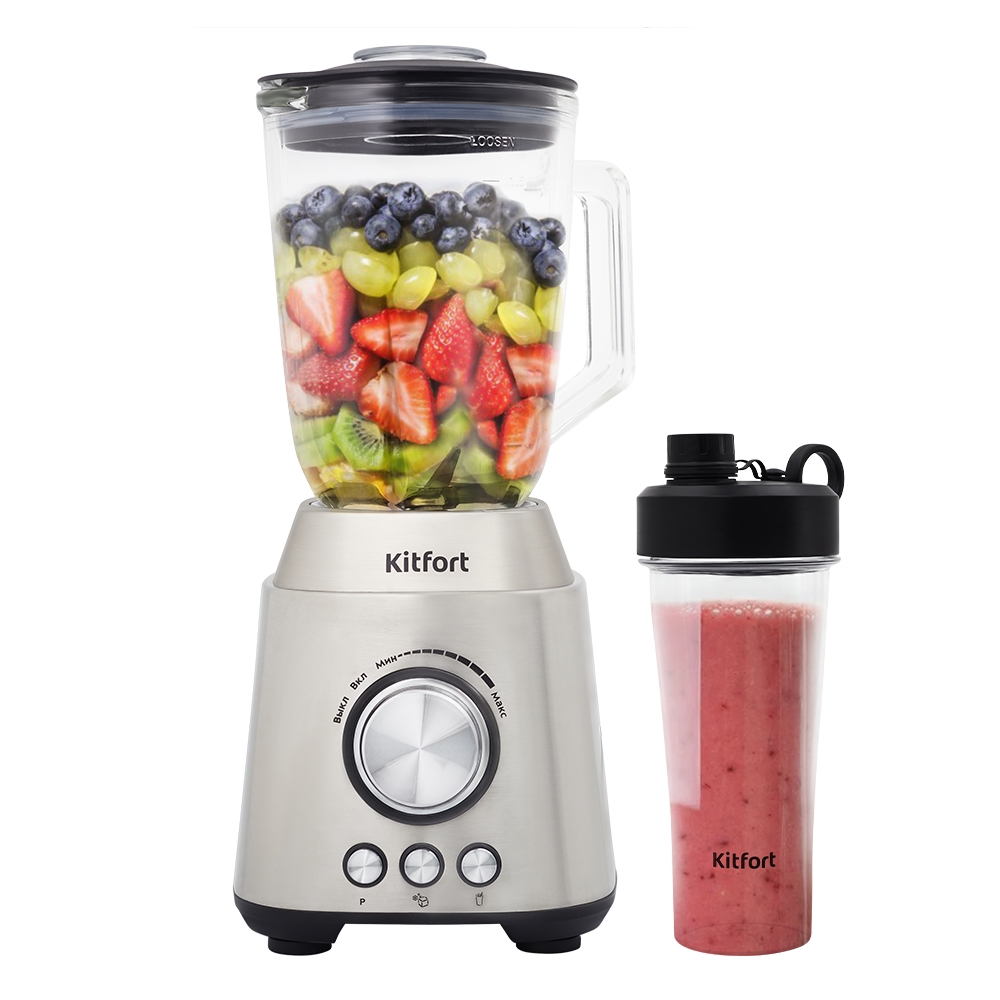 Блендер Kitfort КТ-3011, Серый металлик
Блендер Kitfort КТ-3011, Серый металлик