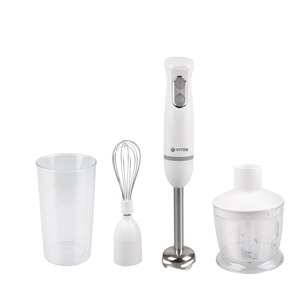 Блендер Vitek VT-3413 погружной, Белый
Блендер Vitek VT-3413 погружной, Белый