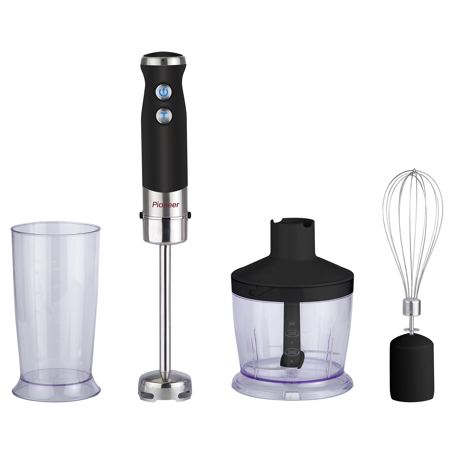 Блендер PIONEER HB121S погружной, Черный
Блендер PIONEER HB121S погружной, Черный