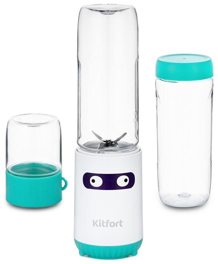 Блендер Kitfort Shake & Take "2 в 1" KT-3033-3 бело-бирюзовый, Белый
Блендер Kitfort Shake & Take "2 в 1" KT-3033-3 бело-бирюзовый, Белый