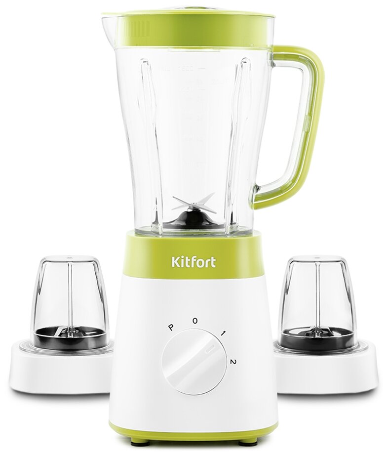 Блендер Kitfort «3 в 1» КТ-3031-2 бело-салатовый, Белый
Блендер Kitfort «3 в 1» КТ-3031-2 бело-салатовый, Белый