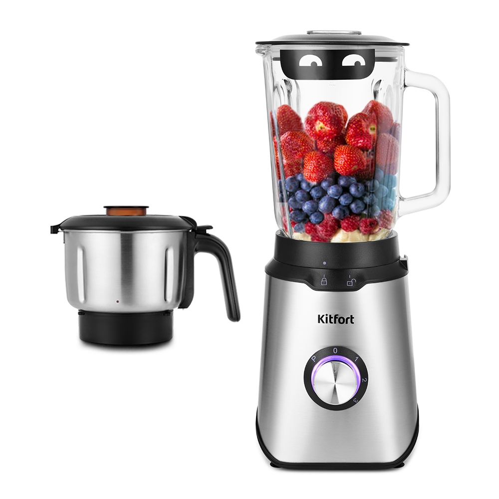 Блендер стационарный Kitfort КТ-1344 серебристый
Блендер стационарный Kitfort КТ-1344 серебристый