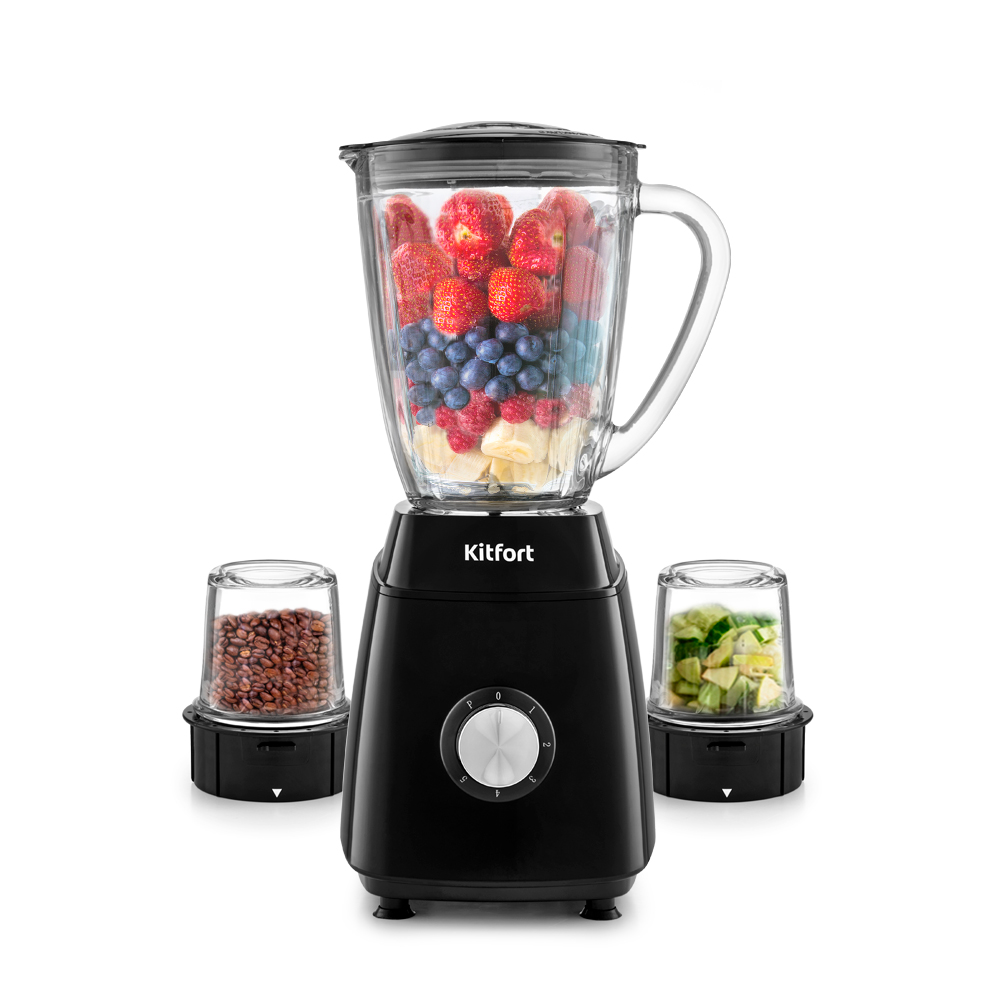 Блендер стационарный Kitfort KT-3029 черный
Блендер стационарный Kitfort KT-3029 черный