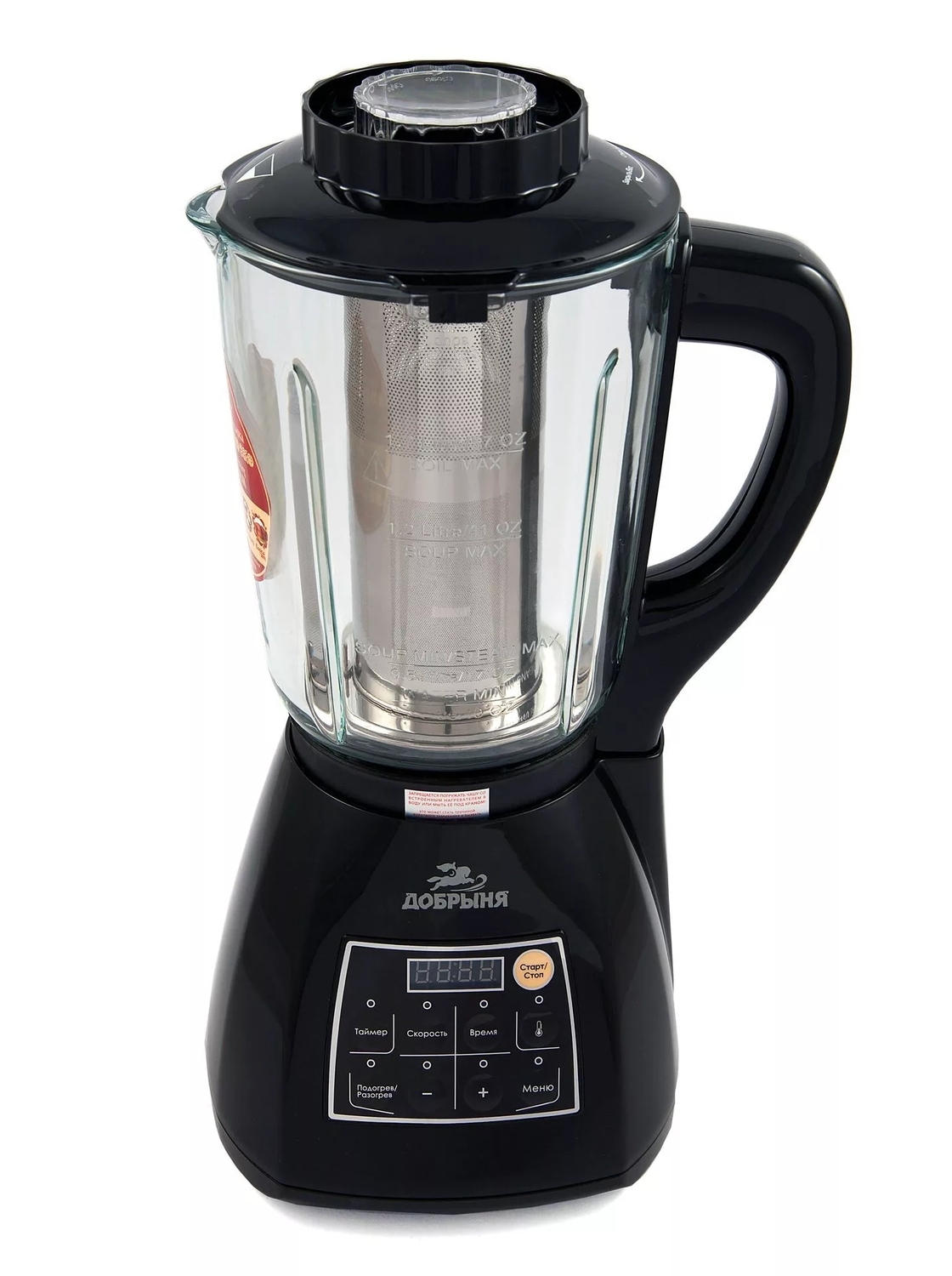 Блендер Добрыня DO 1401 черный
Блендер Добрыня DO 1401 черный