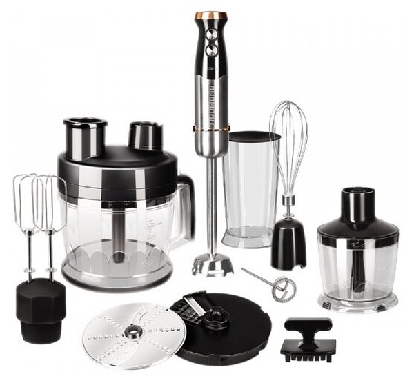 Блендер погружной Redmond RHB-CB2988, Серый металлик
Блендер погружной Redmond RHB-CB2988, Серый металлик