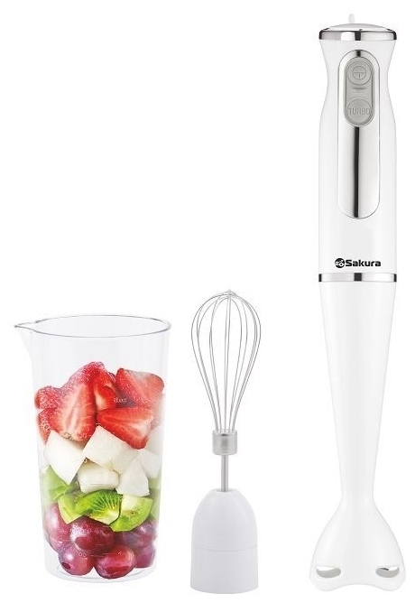 Блендер погружной Sakura SA-6248MW, Белый
Блендер погружной Sakura SA-6248MW, Белый