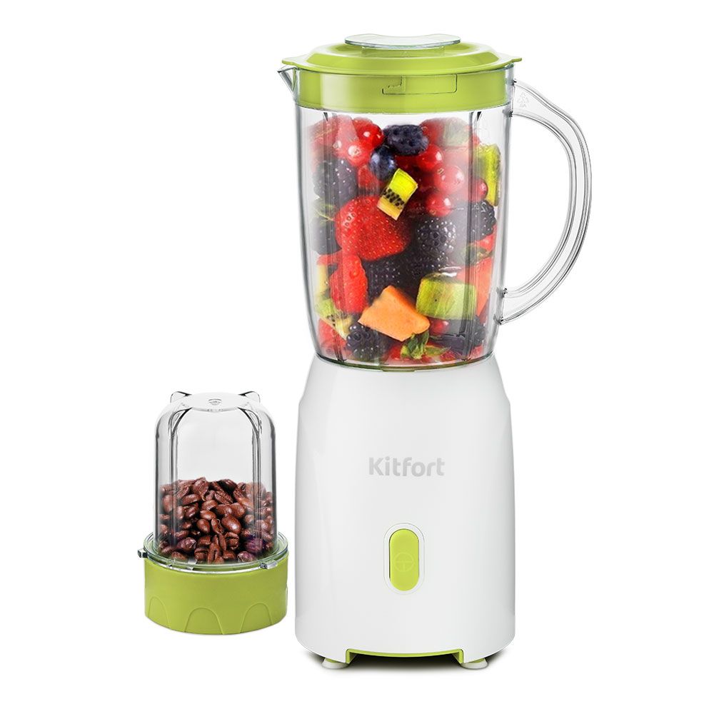 Блендер Kitfort КТ-3069-2 "2 в 1" бело-салатовый, Белый
Блендер Kitfort КТ-3069-2 "2 в 1" бело-салатовый, Белый
