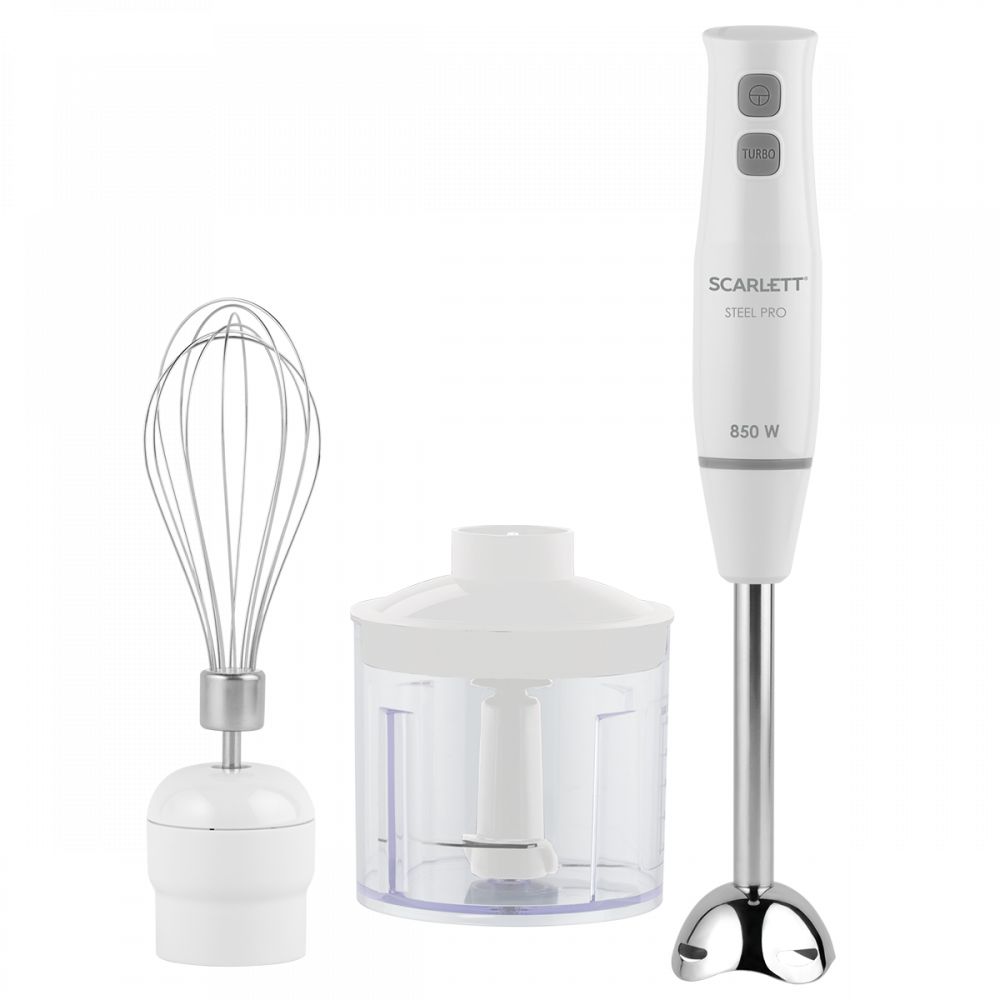 Блендер погружной Scarlett SC-HB42F84
Блендер погружной Scarlett SC-HB42F84