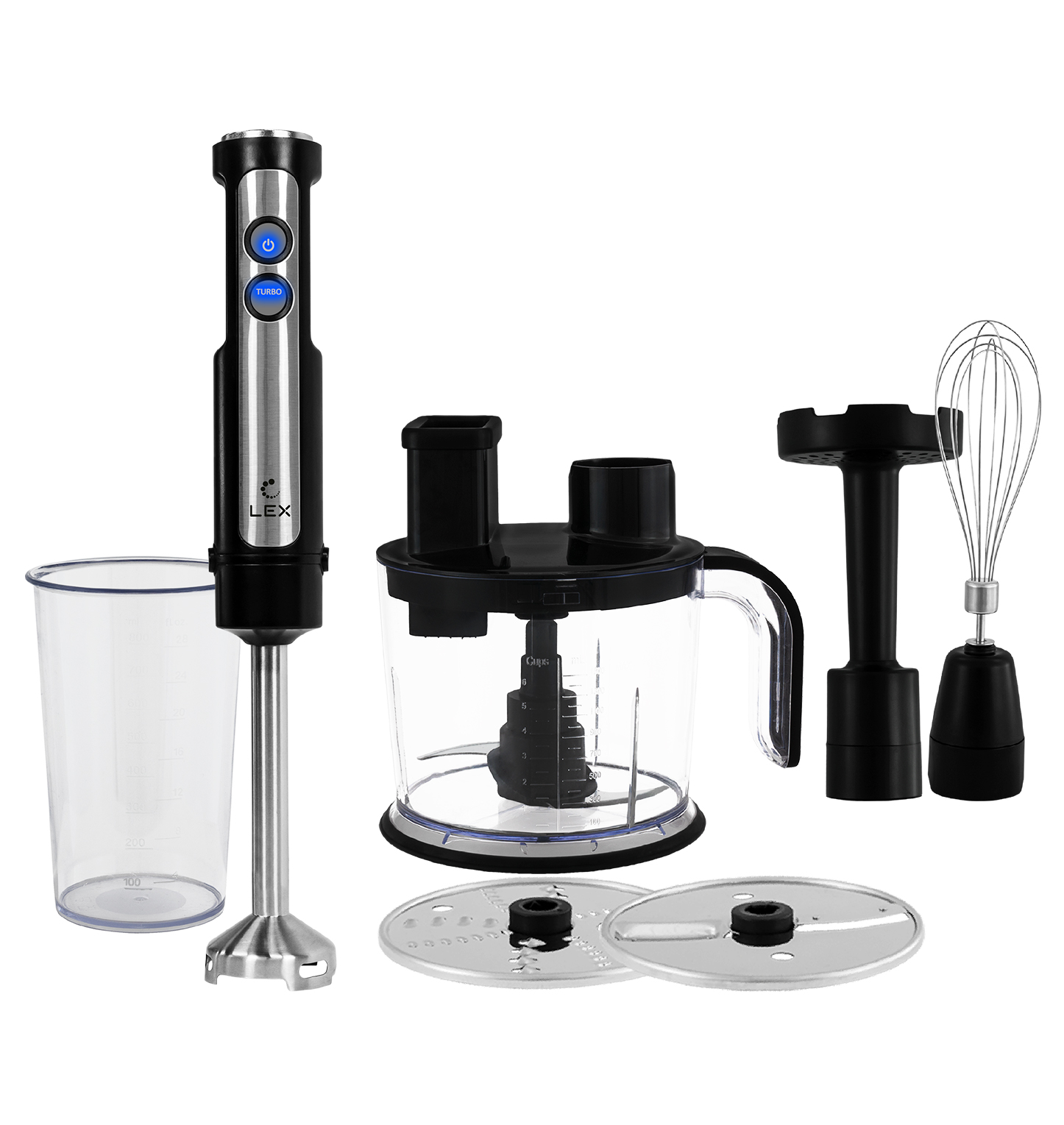 Блендер погружной Lex LX10011-1
Блендер погружной Lex LX10011-1