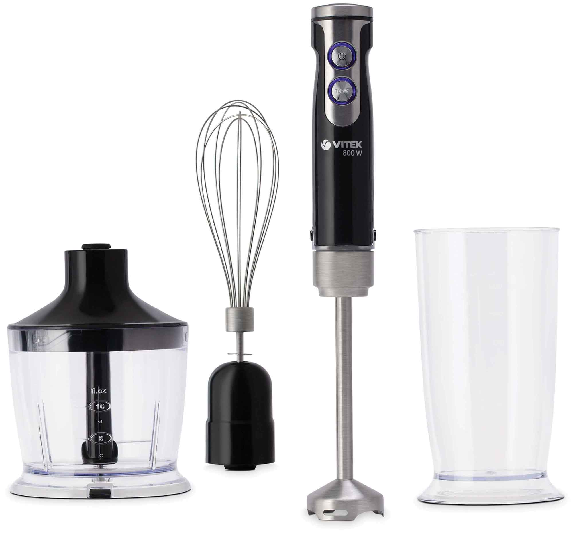 Блендер погружной Vitek VT-3423, Черный
Блендер погружной Vitek VT-3423, Черный