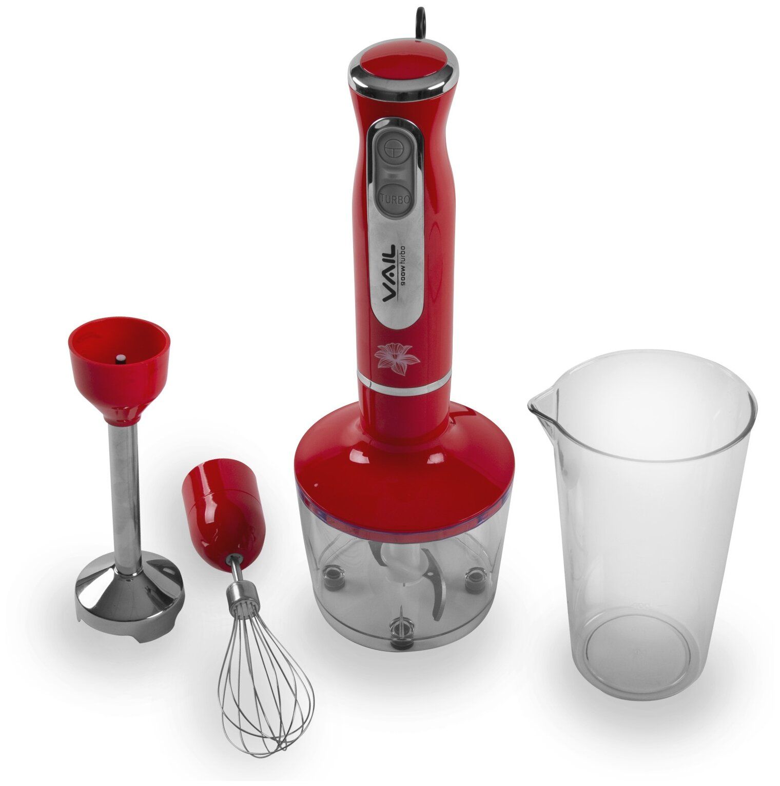 Блендер погружной Vail VL-5733 Red
Блендер погружной Vail VL-5733 Red