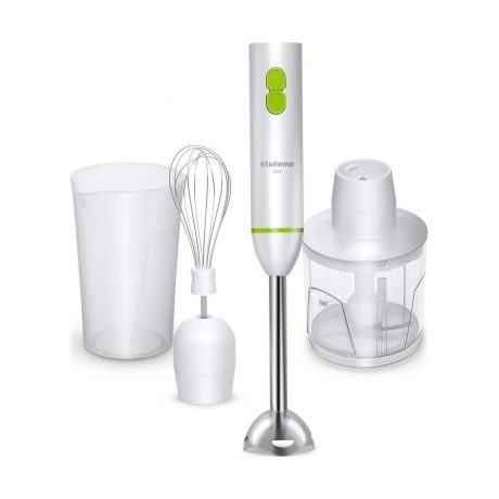 Блендер погружной Starwind SBP1113 750Вт белый/зеленый
Блендер погружной Starwind SBP1113 750Вт белый/зеленый